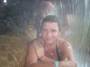 Me at the hot springs. 