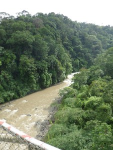 River on the way to Arenal. 